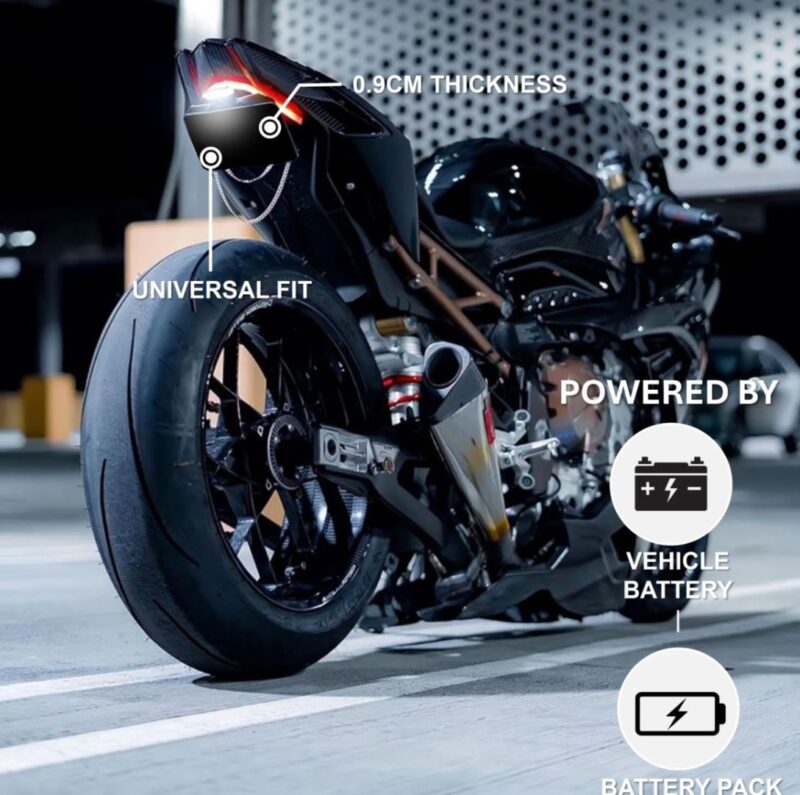 DRM PL8 Motorcycle (18X10CM) - Image 3
